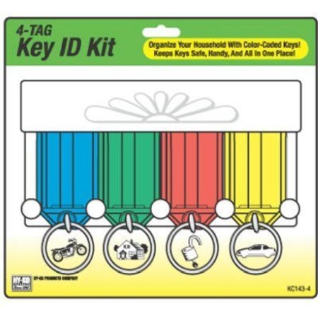 HY-KO PROD 4 Key Tag Rack KC143-4